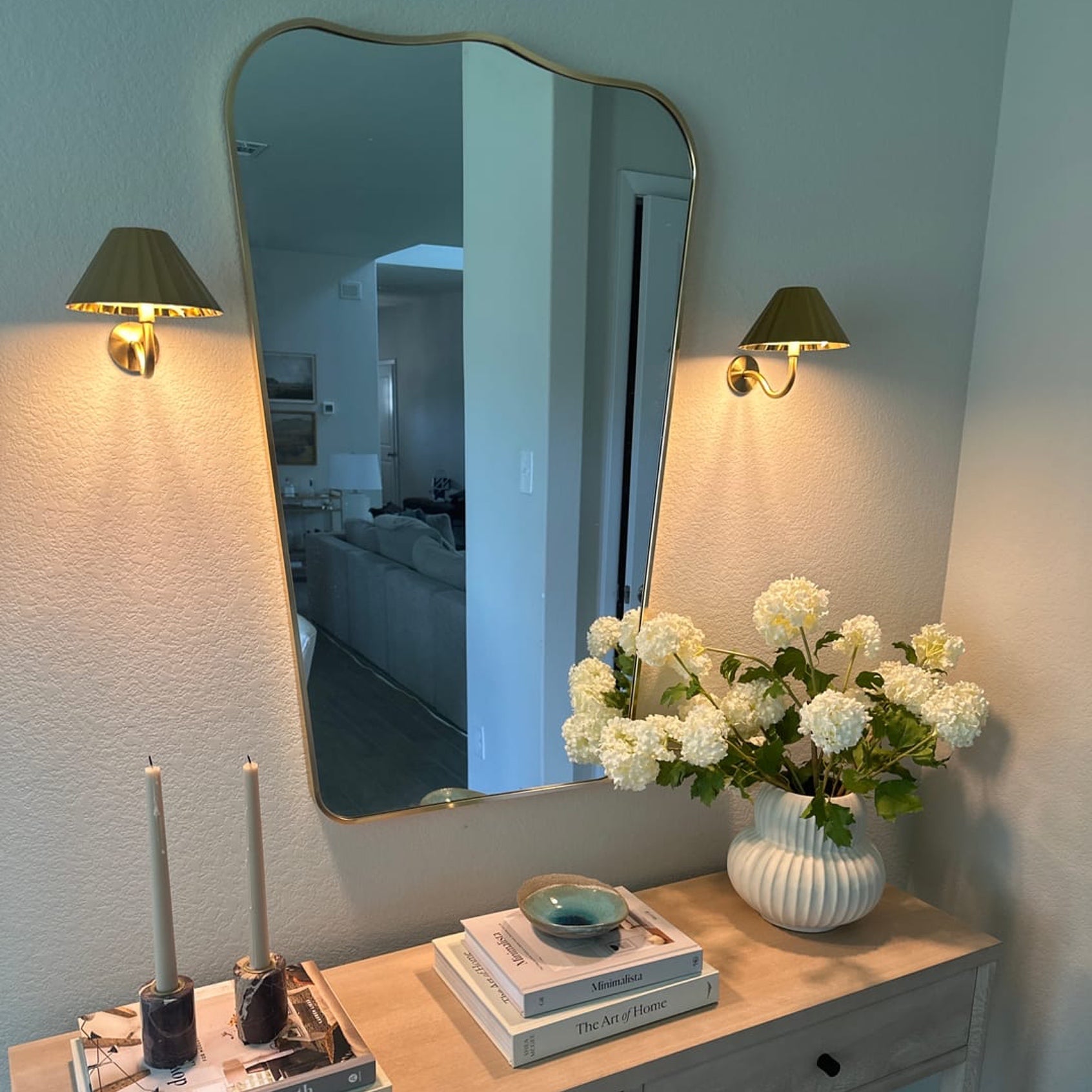 Amalfi Wall - Chrome