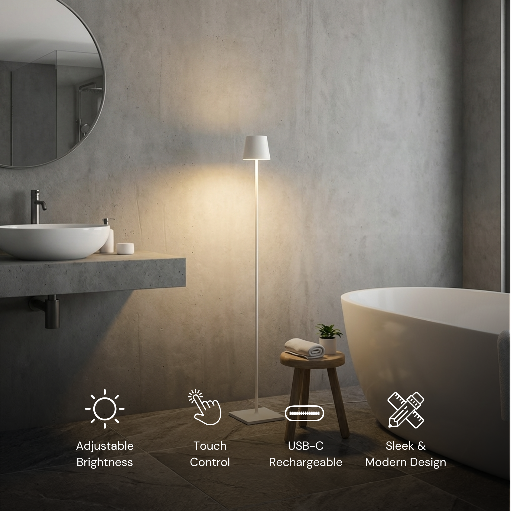 Geraldine - Floor Lamp (51.3")