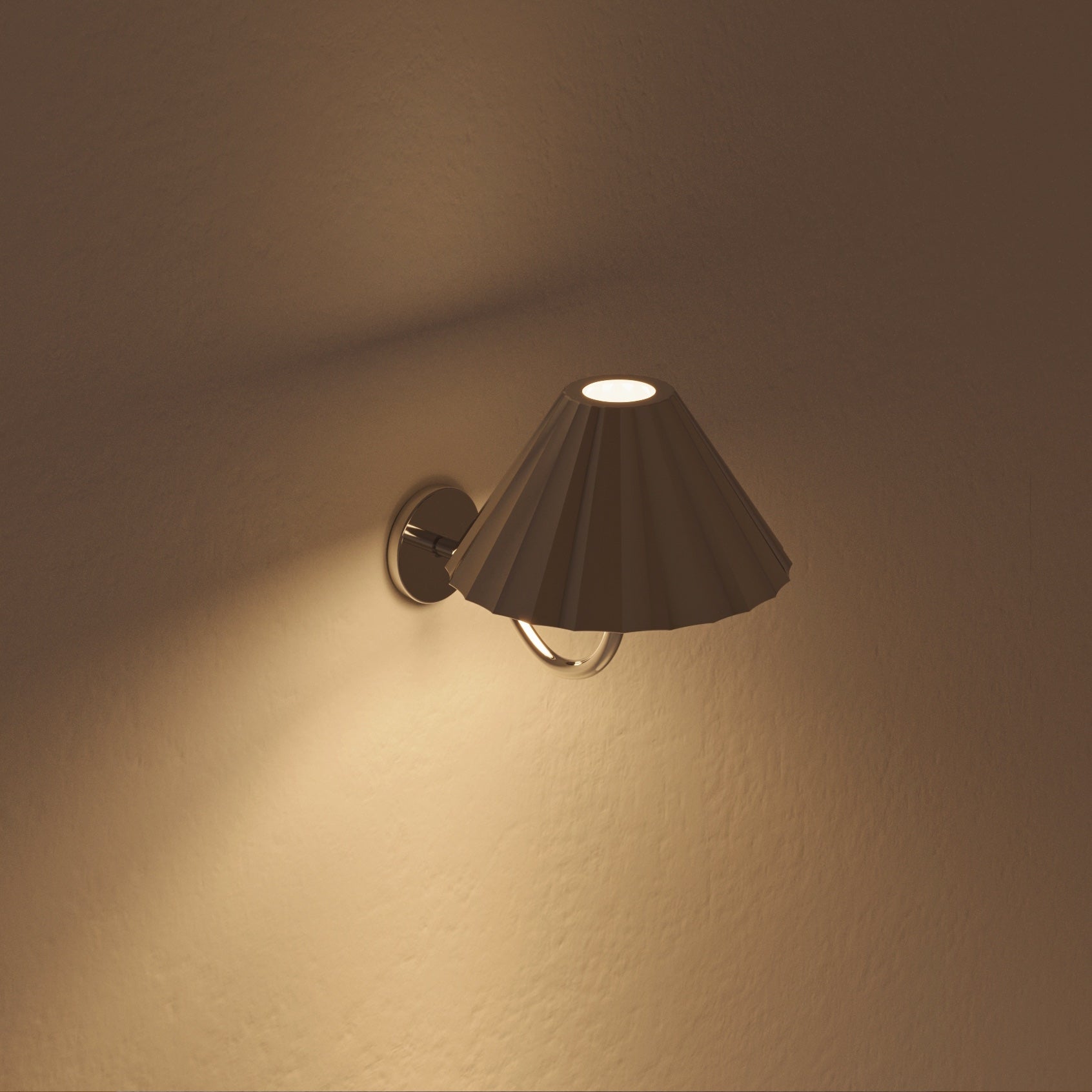 Amalfi Wall - Chrome