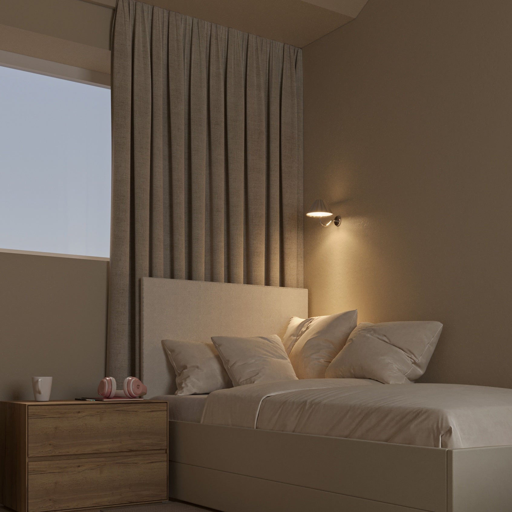 Amalfi Wall - Chrome