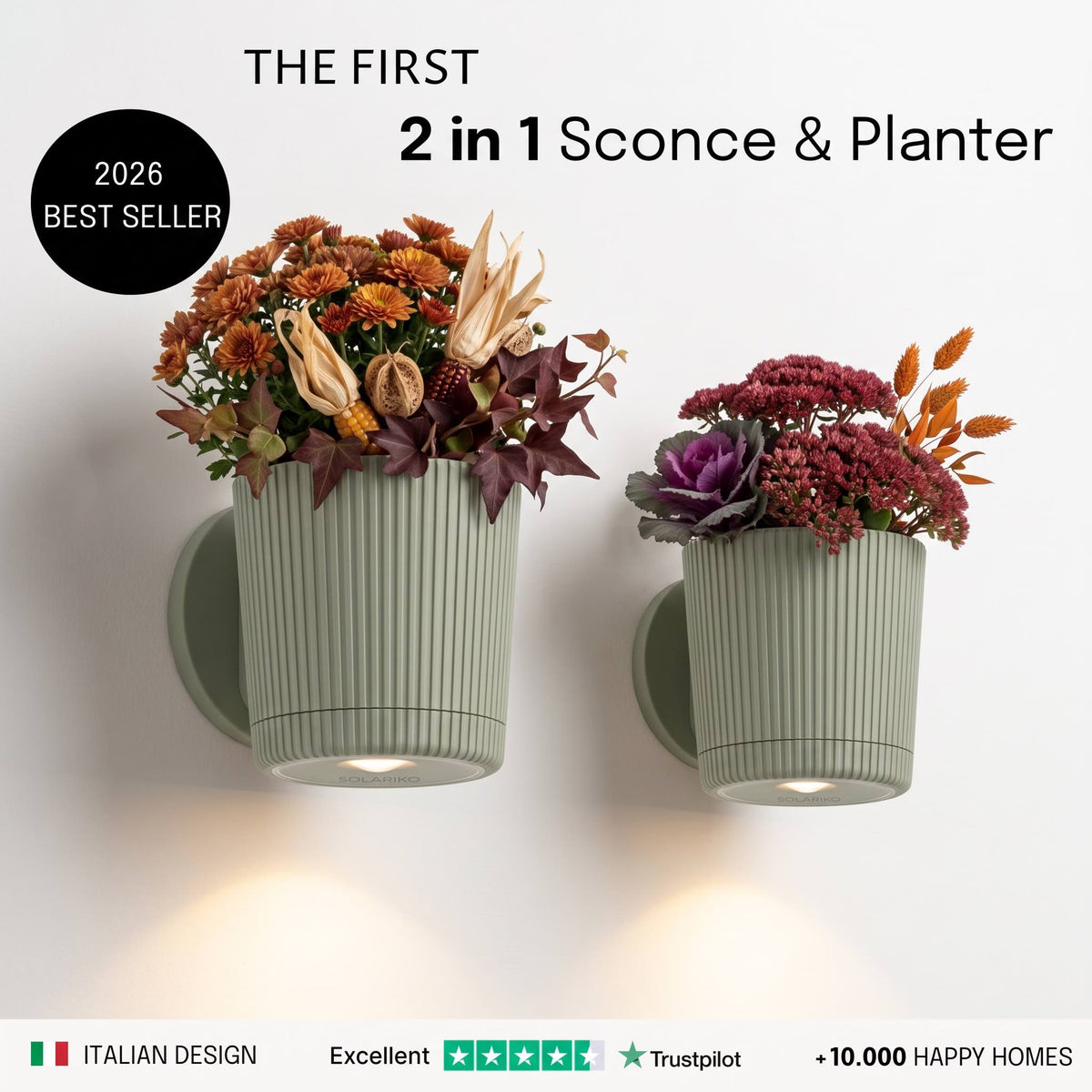 Sconce Planters Bundle