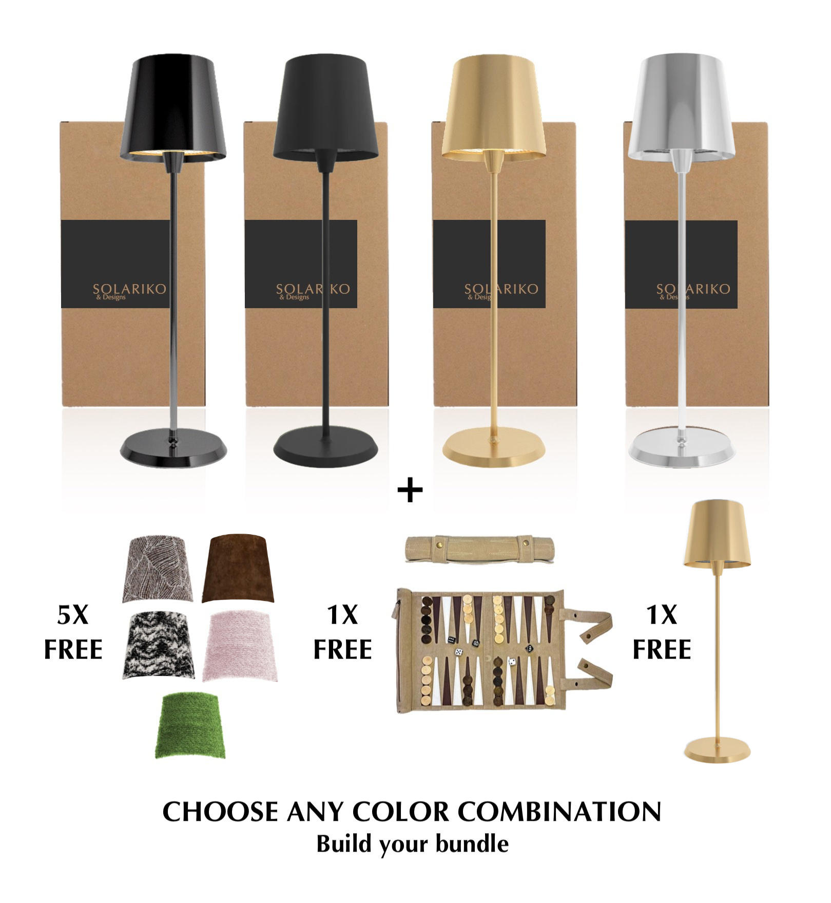 4 Selene + 5 FREE FunCovers + 1 FREE Selene + 1 FREE Backgammon